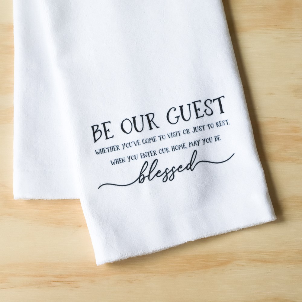 Bless this Camper Personalized Kitchen Towels Hand Towel