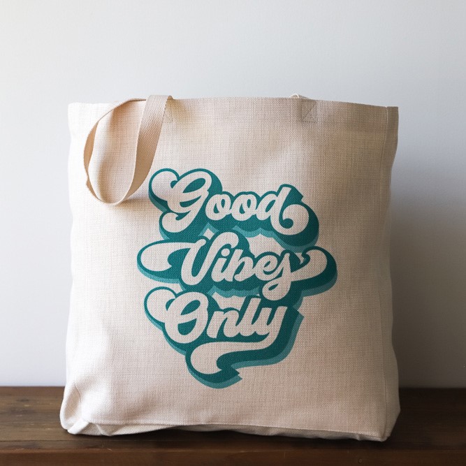 Good Vibes Only Tote