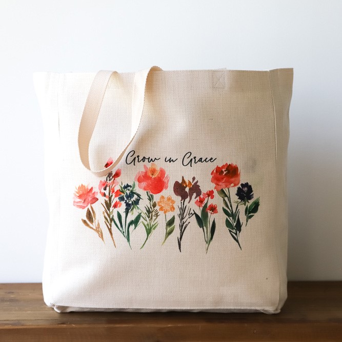 Grow in Grace Tote