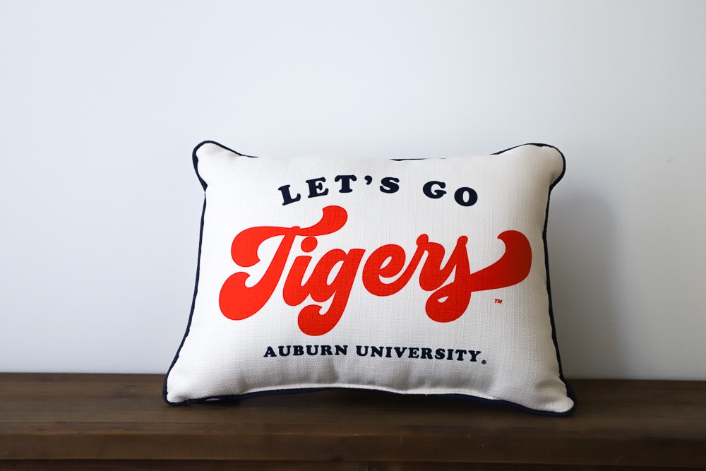 Poster Press Collegiate Auburn Pillow | Little Birdie