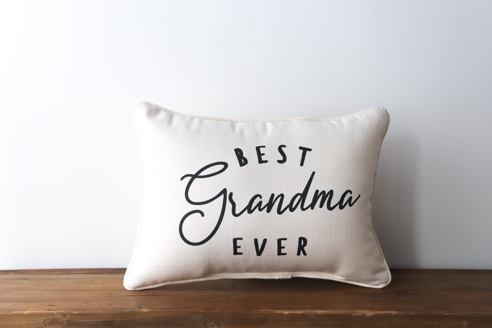 Grandma S Garden Personalized Pillow | Little Birdie