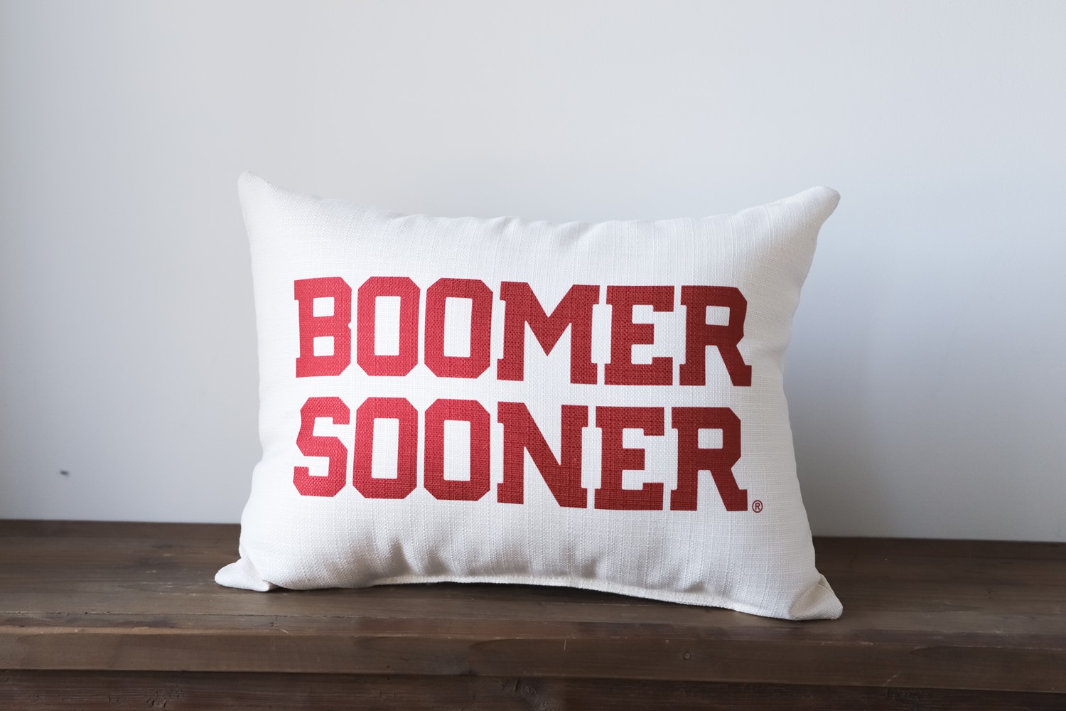 Boomer Sooner Classic Pillow OU0001