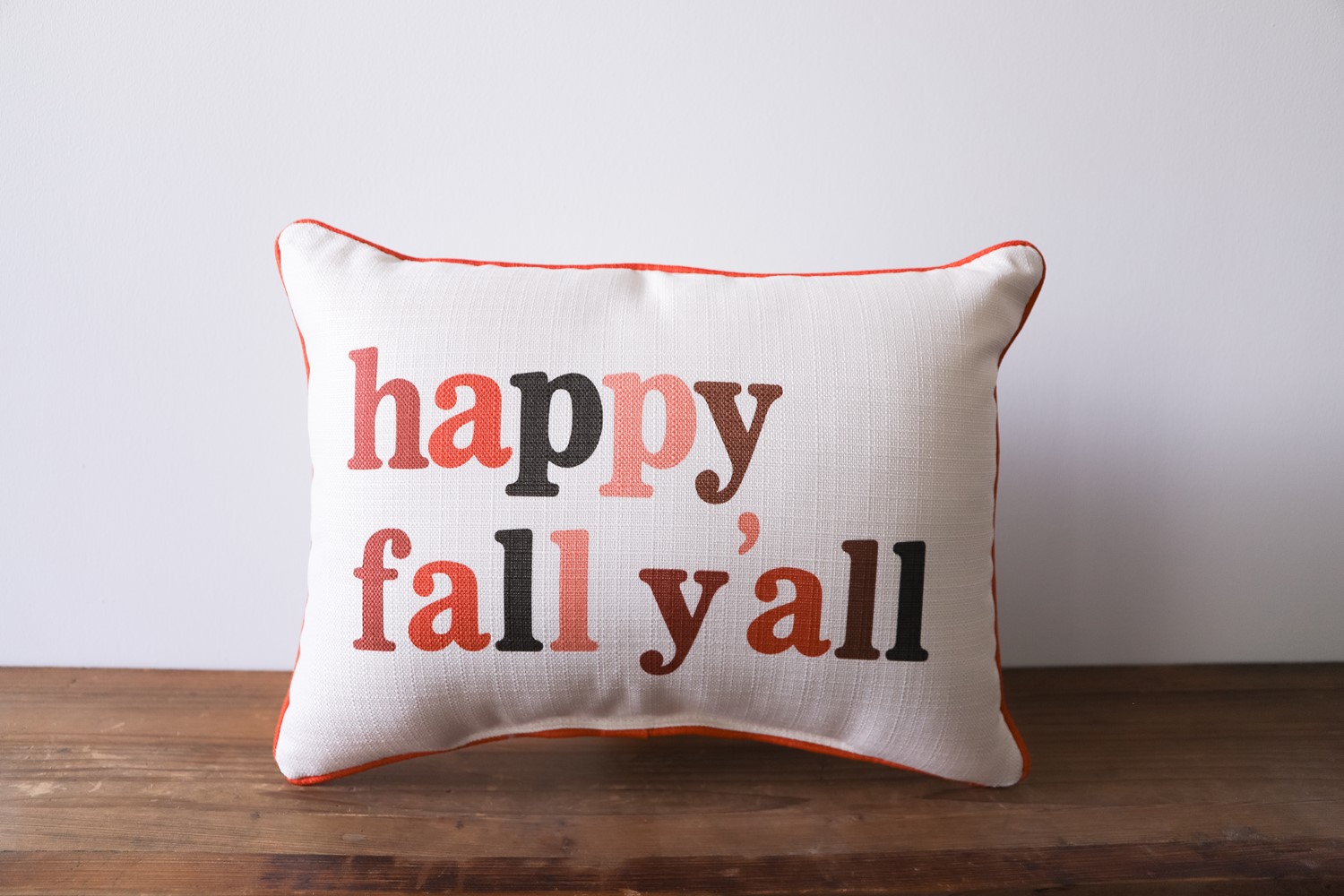 Happy Fall Y'all Multi Pillow