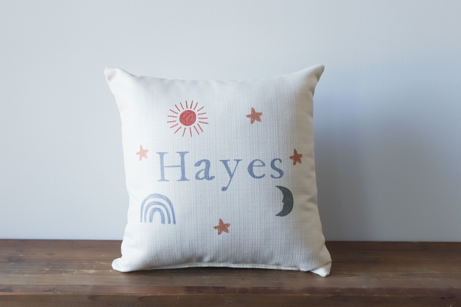 Boho Boy Name Pillow CHI0158