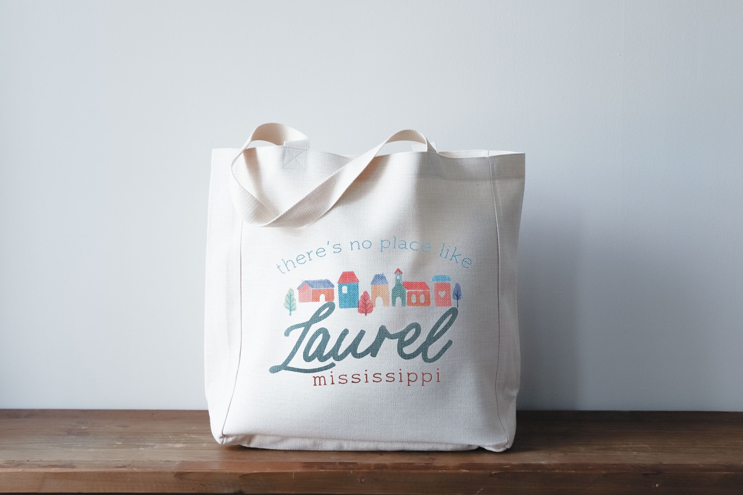 Wedding Laurel Personalized Wedding Shopping Bag