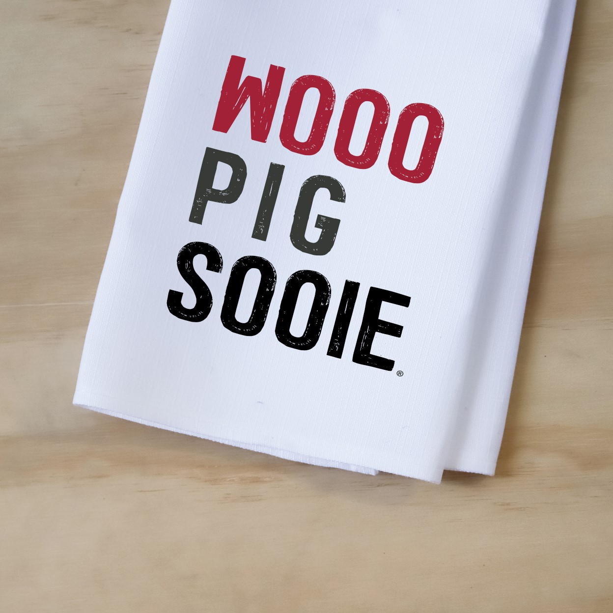 Wooo Pig Sooie Tea Towel ARK0004TT