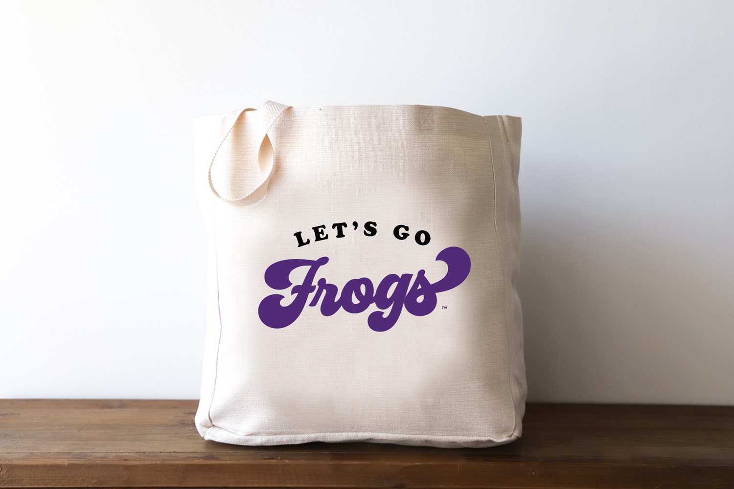 Let's Go Frogs Tote TCU0004BAG