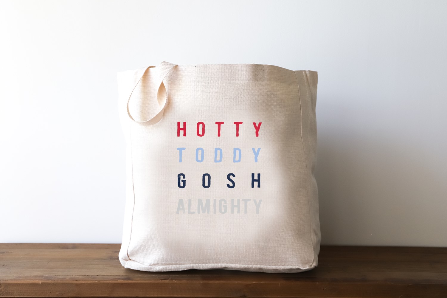 Hotty Toddy MS Outline Tote | Little Birdie