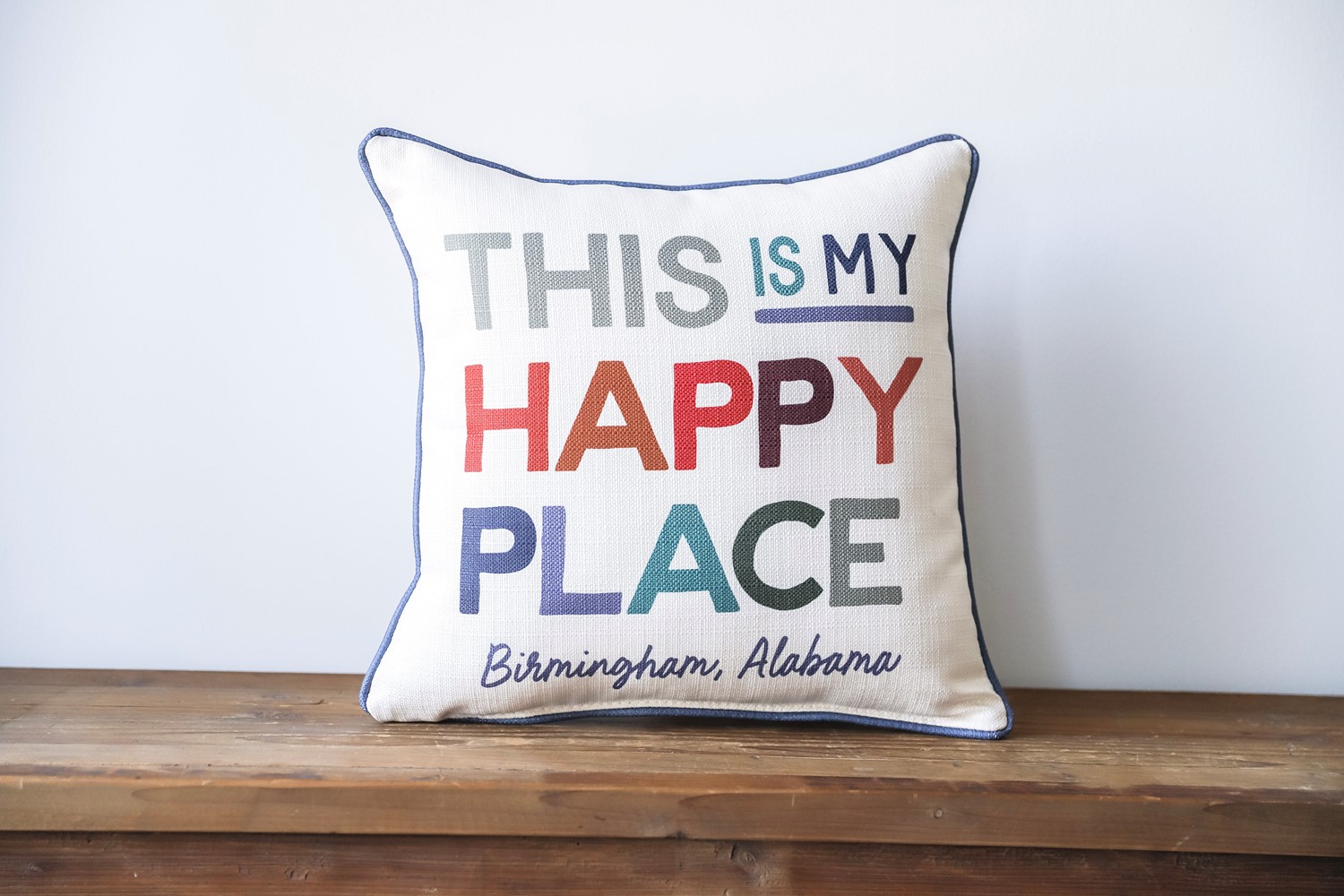 This is my shop happy place pillow