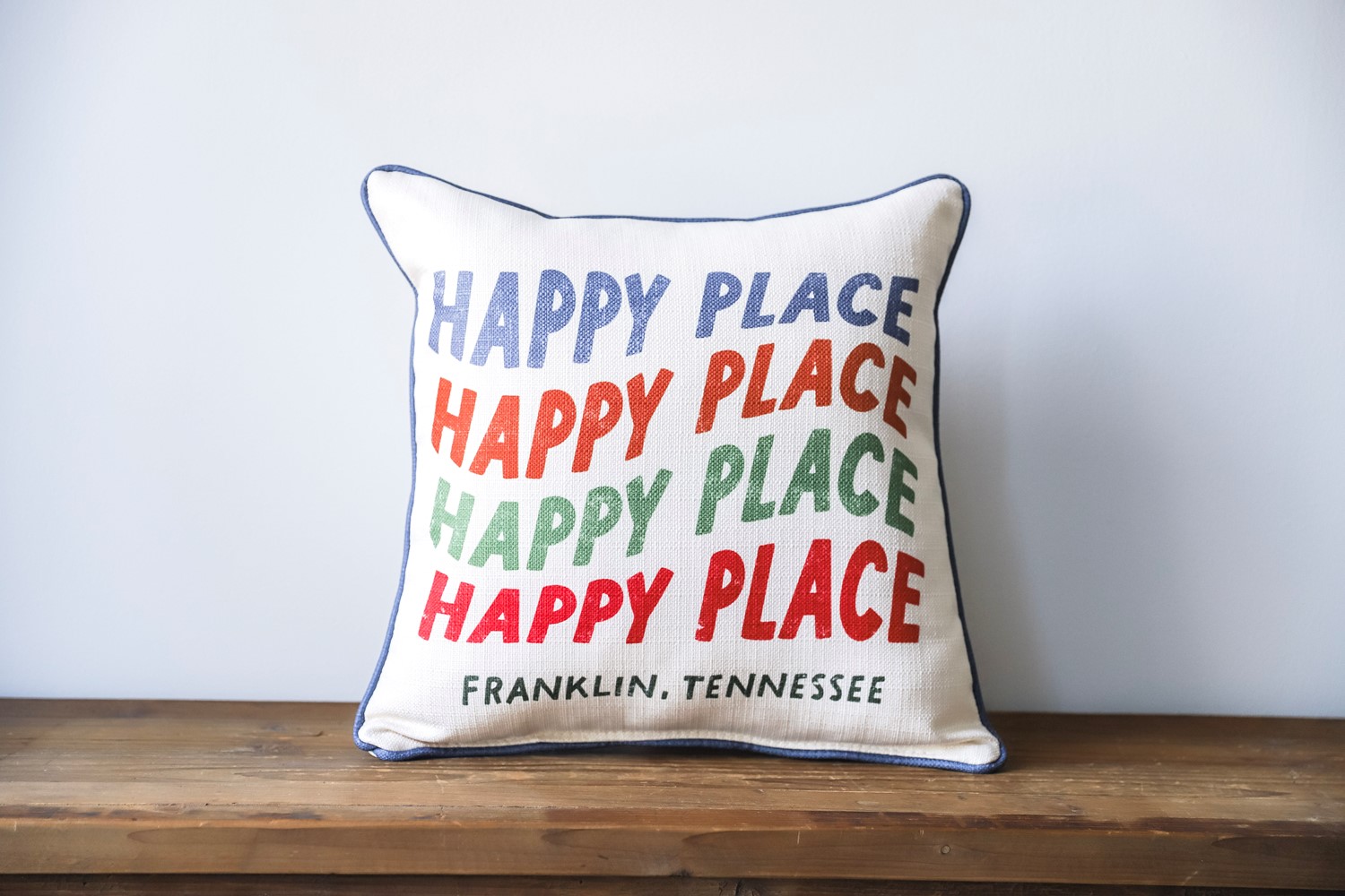 Happy place hot sale pillow