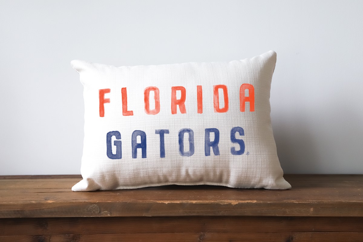 Florida Gators Poster Tones Pillow UF0008