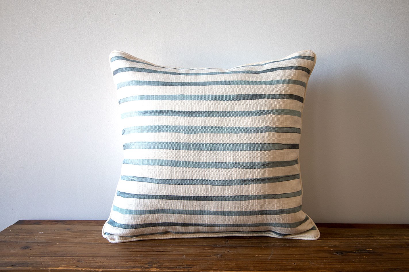 Oversized blue throw outlet pillows