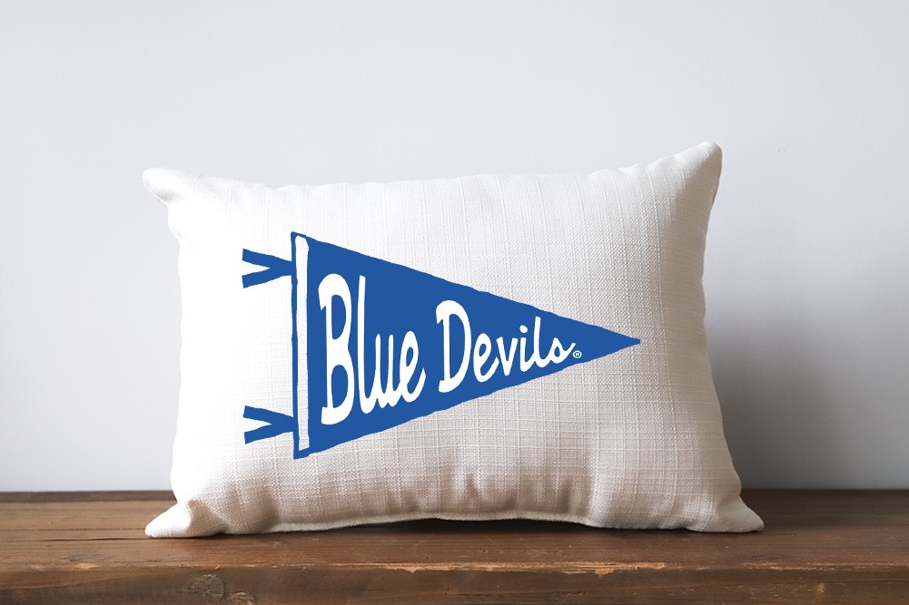 Duke Blue Devils Pennant Pillow DU0007