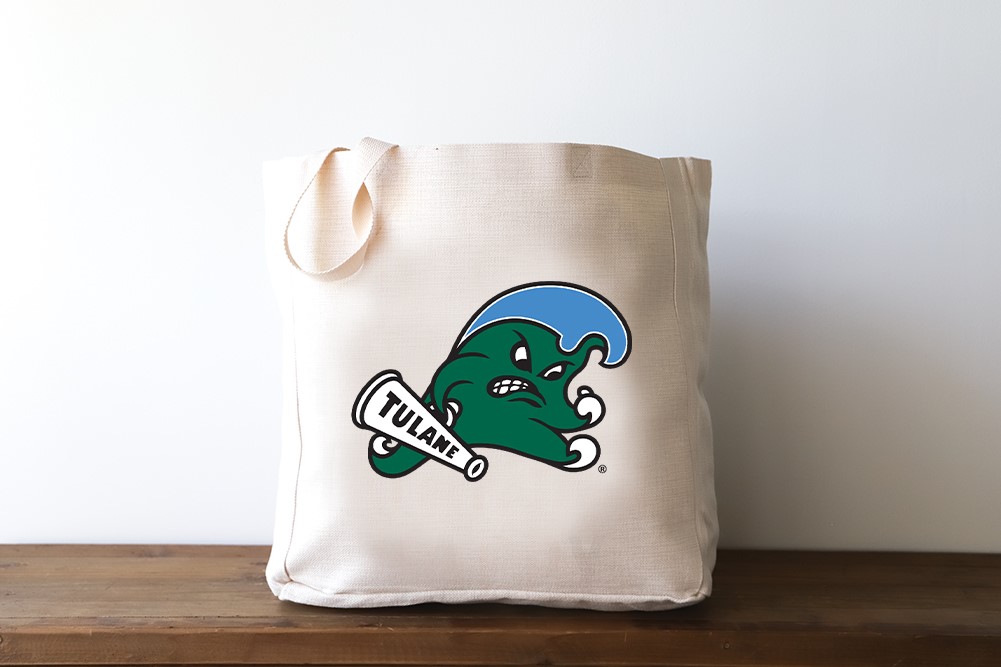 Tulane Primary Logo Tote TU0001BAG