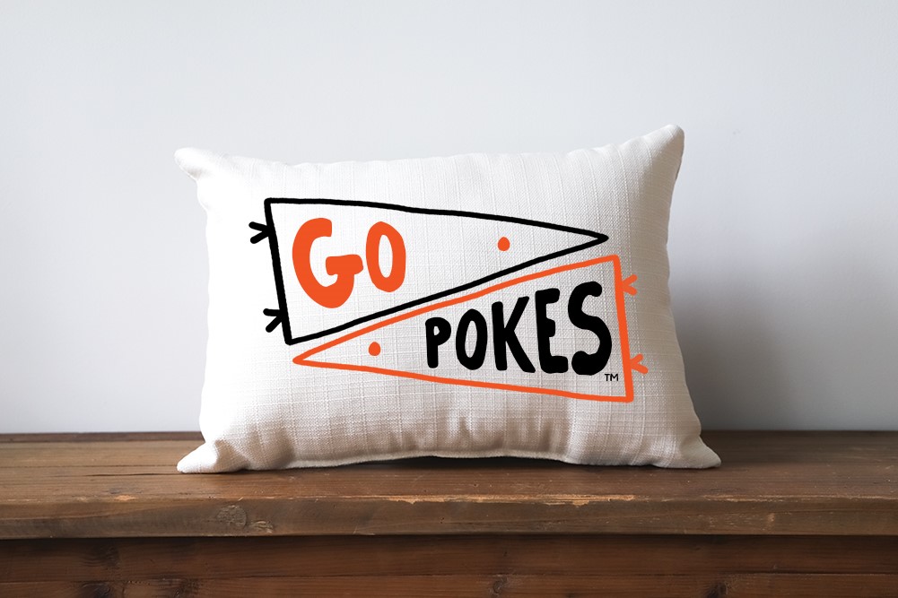 OSU Double Collegiate Pennant Pillow OSU0032