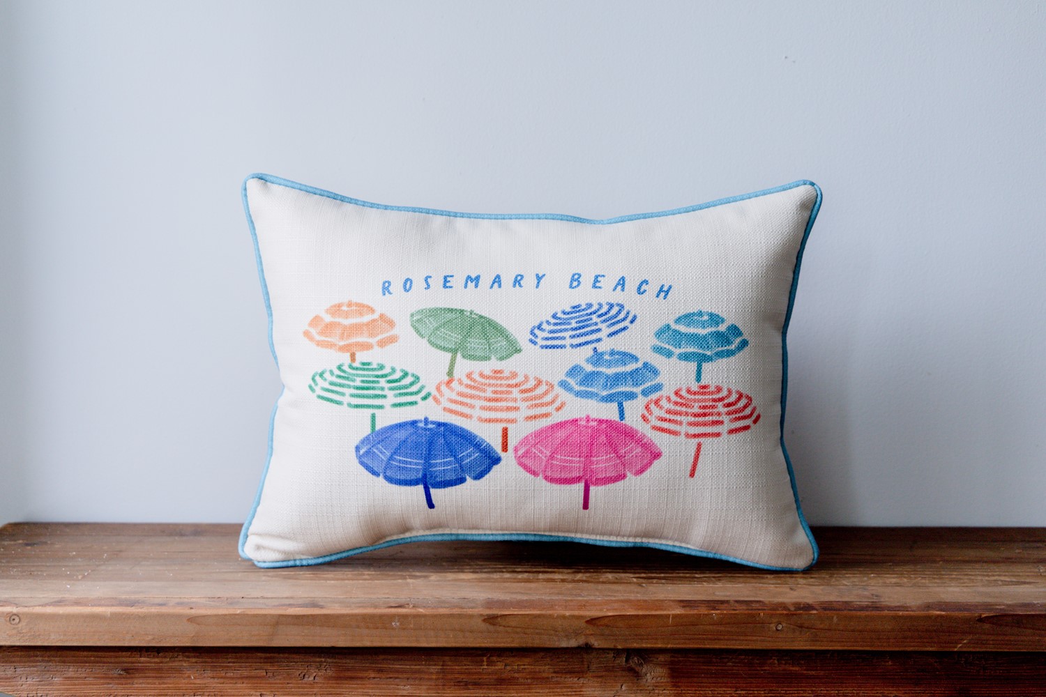 Multi Umbrella Beach Pillow BEA0033