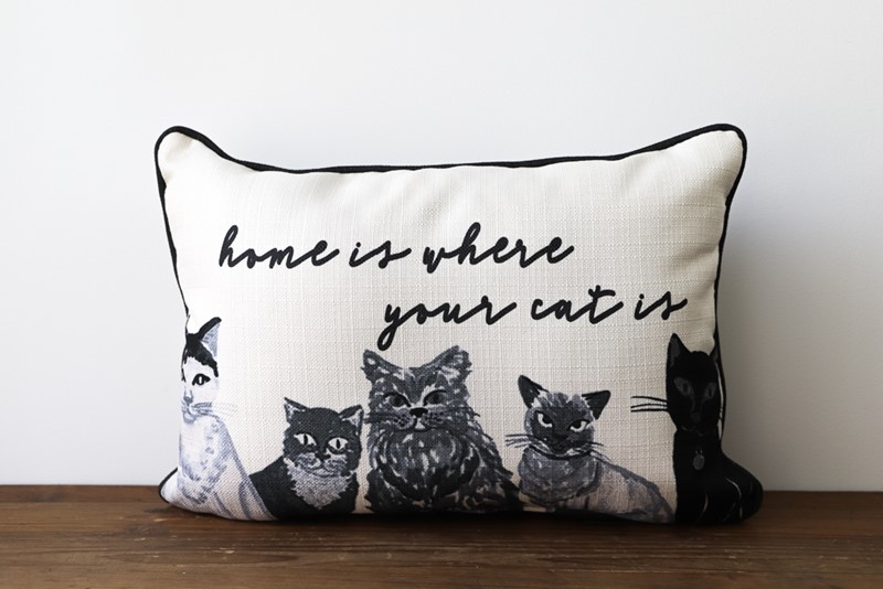 Cat hotsell throw pillow