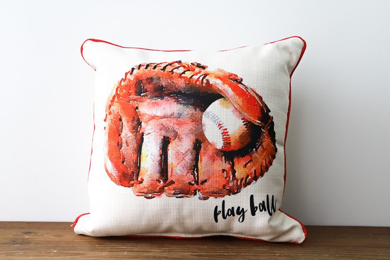 Personalized shop baseball pillow