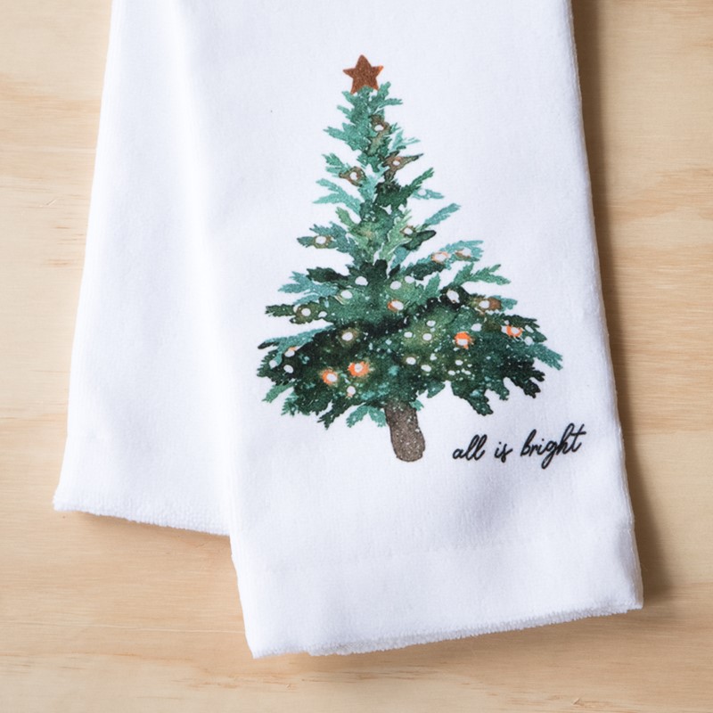 Christmas Tree Dish Towel