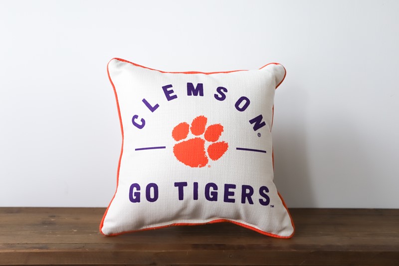 Clemson 2025 throw pillows