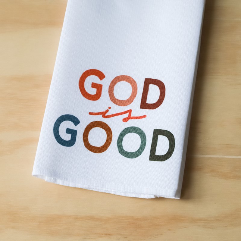 God is Good Multi Tea Towel TXT0746TT