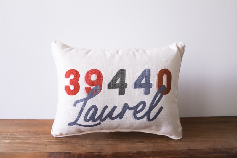 Zip code outlet pillows