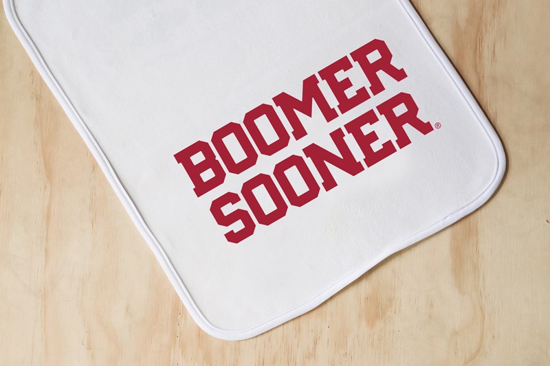 Boomer Sooner Classic Burp Cloth OU0001BC