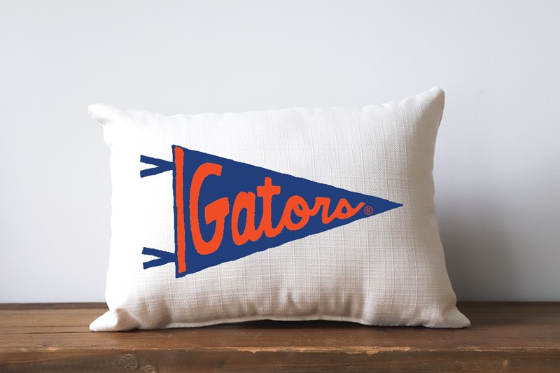 Florida Gators Pennant Pillow UF0012