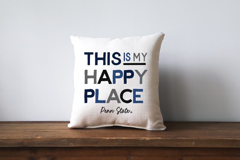 PSU This is My Happy Place Pillow PSU0014