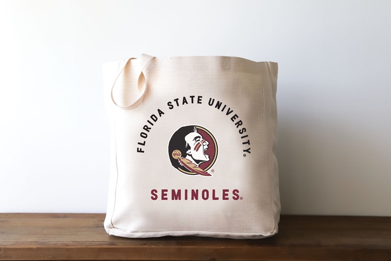 Florida State Collegiate Team Arched Tote FSU0006BAG