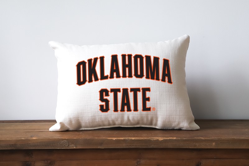 OSU Word Mark Pillow OSU0036