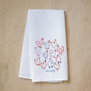 Hen Party Outline Tea Towel TXT0851TT View 2