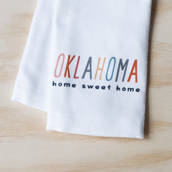 Personalized Lake House Established Dish Towel | Little Birdie