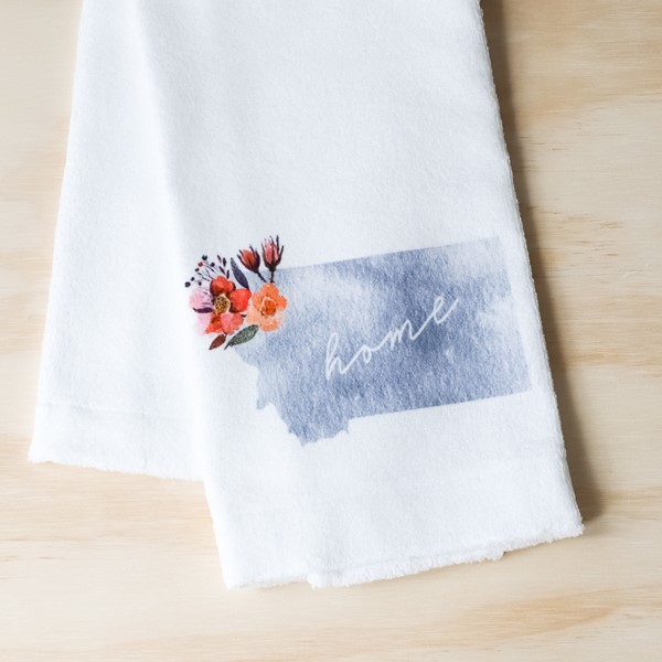 Thin Line Home Sweet Home Dish Towel | Little Birdie