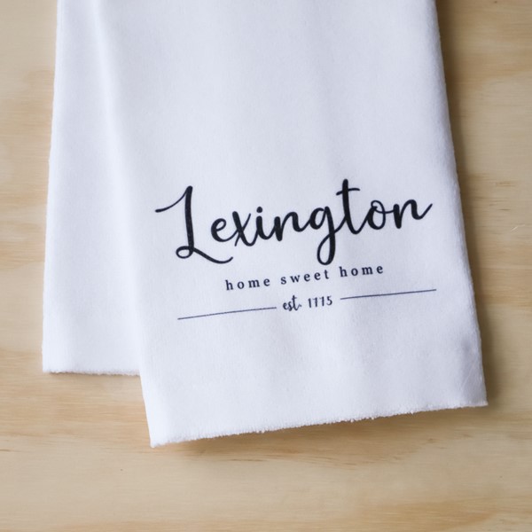 Thin Line Home Sweet Home Dish Towel | Little Birdie