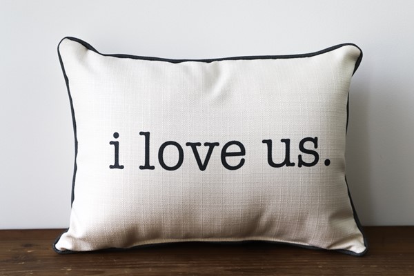 I Love Us Pillow TXT0322