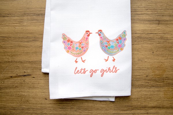 Little Birdie Louisville Cardinals Two-Pack Tea Towel Set