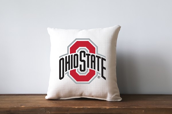 Ohio State Athletic Logo Pillow OHST0001