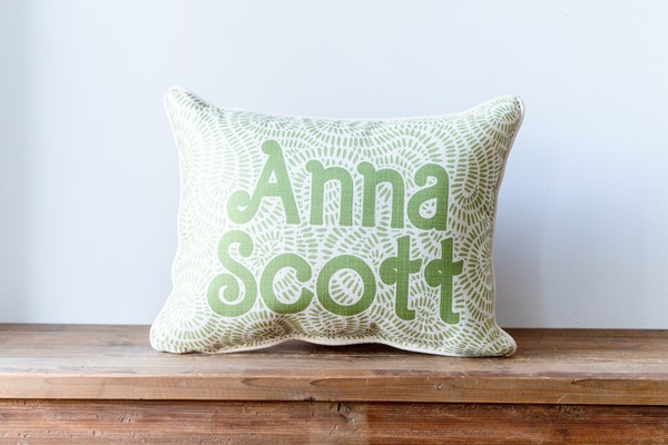 Grandma S Garden Personalized Pillow | Little Birdie