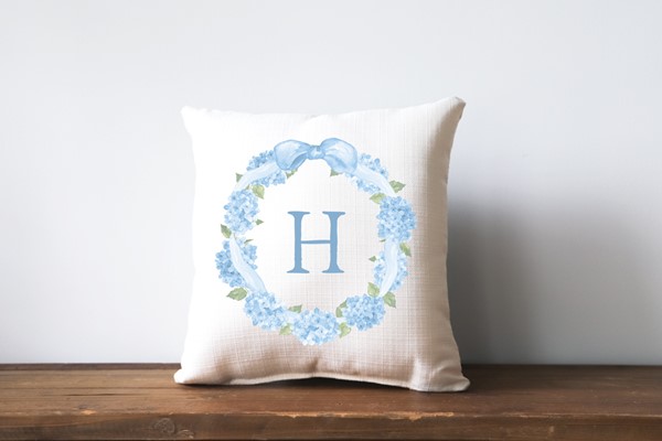 Buttercup Floral Family Name Pillow