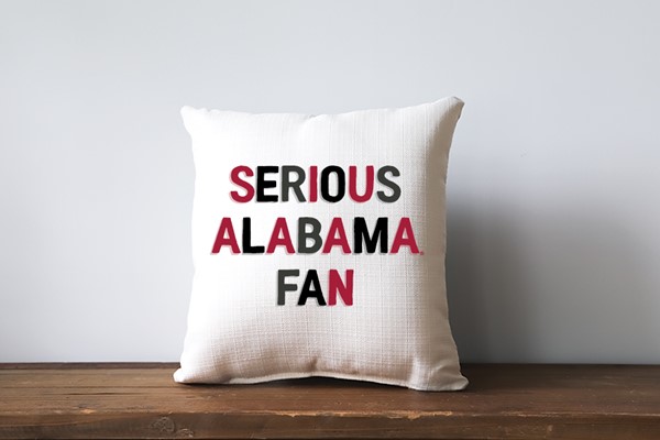 Alabama CRIMSON tide shops pillows